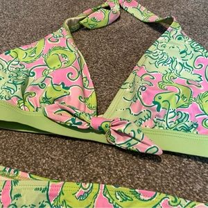 Vintage Lilly Pulitzer bathing suit bikini 2 piece